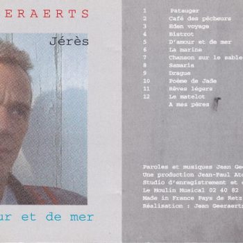 Album Rêves d'amour et de mer de Jean "Jérès" Geeraerts
